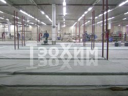 Бетонный промышленный пол в Москве – производственный цех