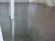 Полимерцементный бетон в цехе