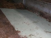Износостойкое пищевое покрытие для кормостола на полу в коровнике