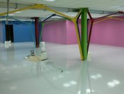 полимерного наливного пола – игровой зал