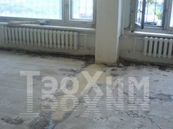 Шпатлевание бетонного пола